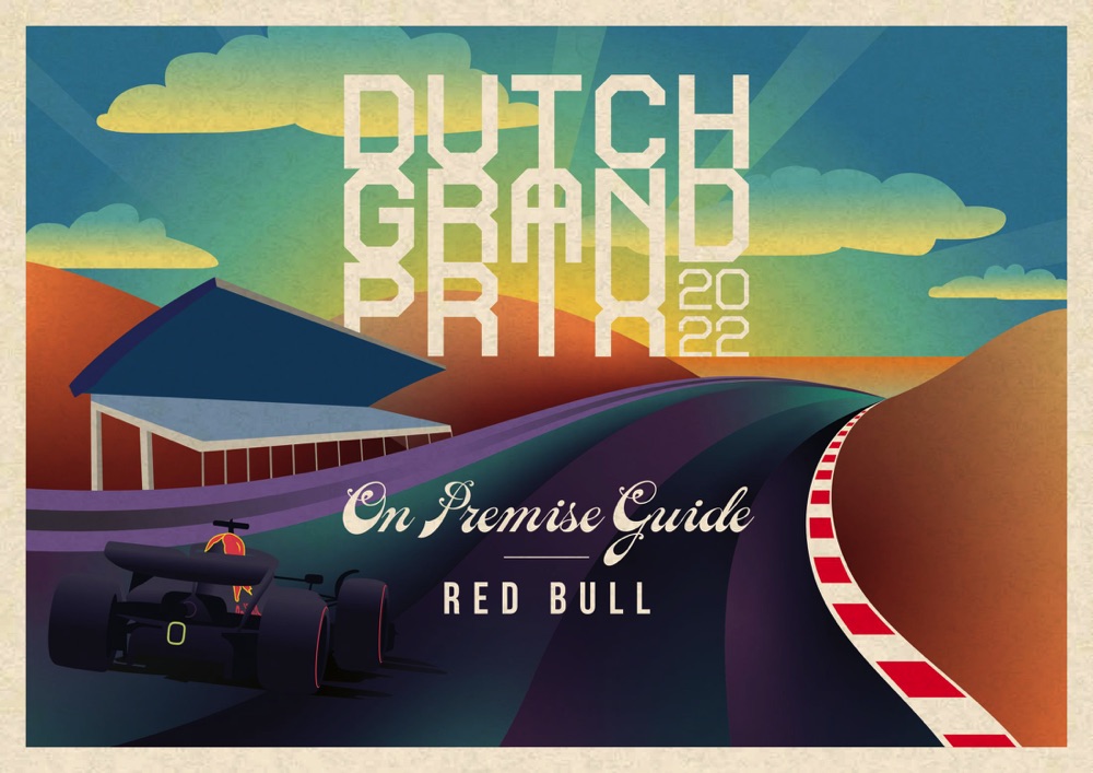 Dutch Grand Prix Events Identity for Red Bull - Featuring Design Amsterdam