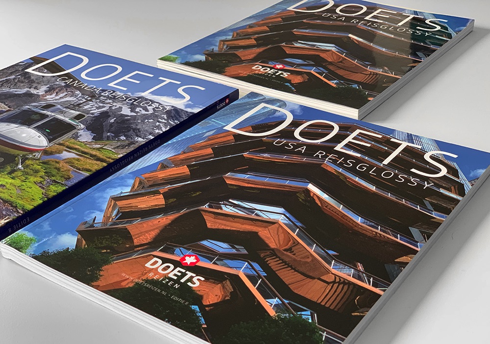 Doets Reizen Glossy Magazine - Featuring Design Amsterdam